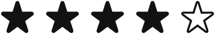 Stelle recensioni