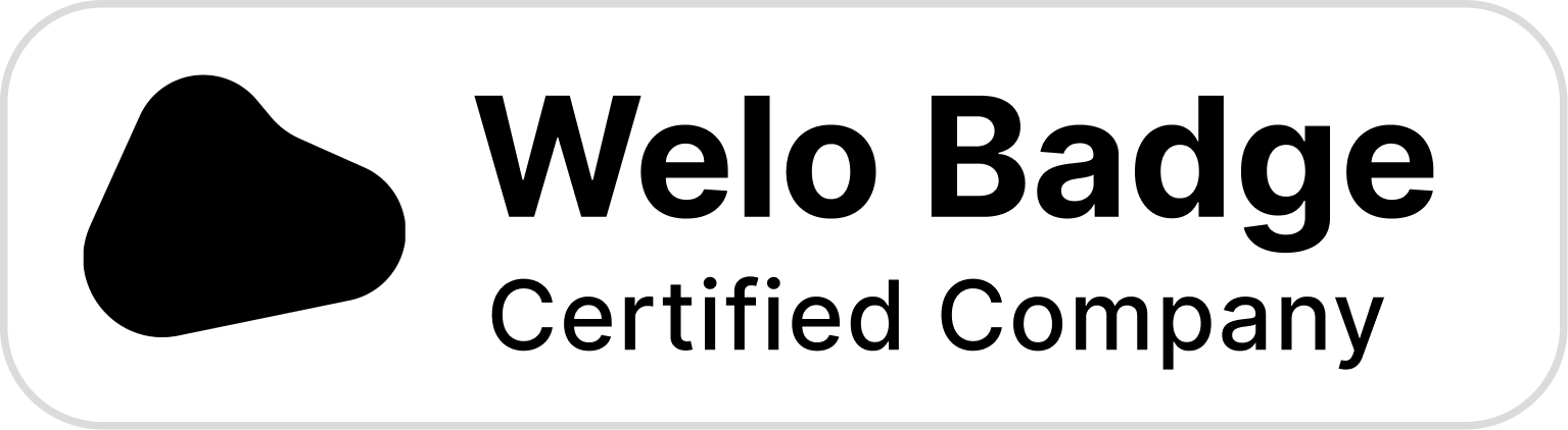 Welo Badge Certified Company